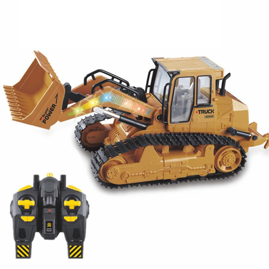 2.4G 10CH Remote Control Bulldozer Engineering Excavator RC Car Toy with Light Sound Effects Educational toy kids boys gifts
2.4G 10CH Remote Control Bulldozer Engineering Excavator RC Car Toy with Light Sound Effects Educational toy kids boys gifts