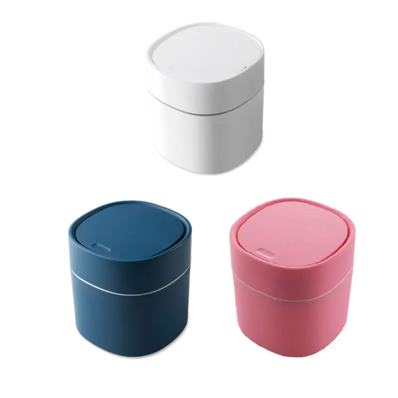2L Mini Trash Can Desktop Waste Bin with Push Button Lid Home Office Clean Tools
2L Mini Trash Can Desktop Waste Bin with Push Button Lid Home Office Clean Tools