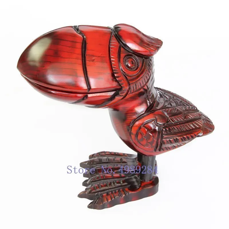 CREATIVE WOODEN HANDMADE WOOD CARVING TOUCAN LOVELY STORAGE BOX DESKTOP STORAGE ORGANIZATION MULTIFUNCTION GARBAGE BOX ASHTRAY
CREATIVE WOODEN HANDMADE WOOD CARVING TOUCAN LOVELY STORAGE BOX DESKTOP STORAGE ORGANIZATION MULTIFUNCTION GARBAGE BOX ASHTRAY