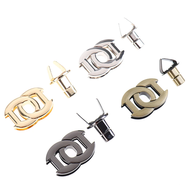 Metal Clasp Turn Lock Twist Locks For DIY Purse Hardware Tool Bag Accessories
Metal Clasp Turn Lock Twist Locks For DIY Purse Hardware Tool Bag Accessories