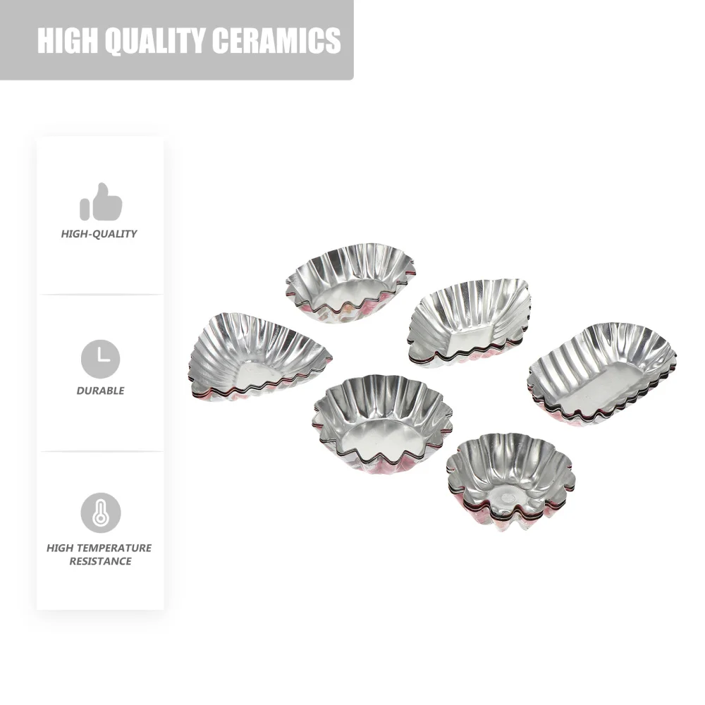 1 Set 18pcs Household Egg Tart Baking Molds Mini Pie Pans (Assorted Color)
1 Set 18pcs Household Egg Tart Baking Molds Mini Pie Pans (Assorted Color)