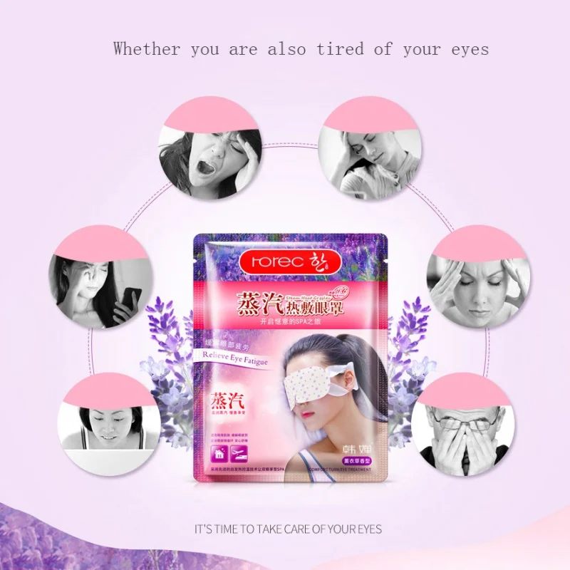 BIOAQUA 10Pcs Lavender Oil Steam Eye Mask Eye Care Sleep Patches Eye Patch Skin Eye Bags Fine Line Wrinkles Anti Aging
BIOAQUA 10Pcs Lavender Oil Steam Eye Mask Eye Care Sleep Patches Eye Patch Skin Eye Bags Fine Line Wrinkles Anti Aging