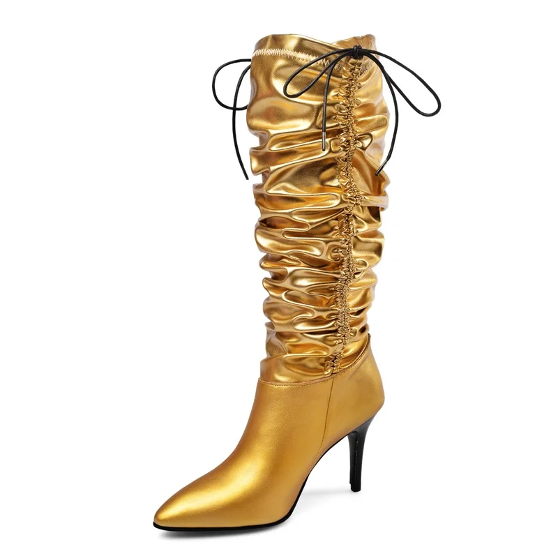 Брендовая обувь, новинка, женские сапоги до бедра из лакированной кожи со складками, привлекательные танцевальные ботинки до щиколотки с ос...
Брендовая обувь, новинка, женские сапоги до бедра из лакированной кожи со складками, привлекательные танцевальные ботинки до щиколотки с ос...