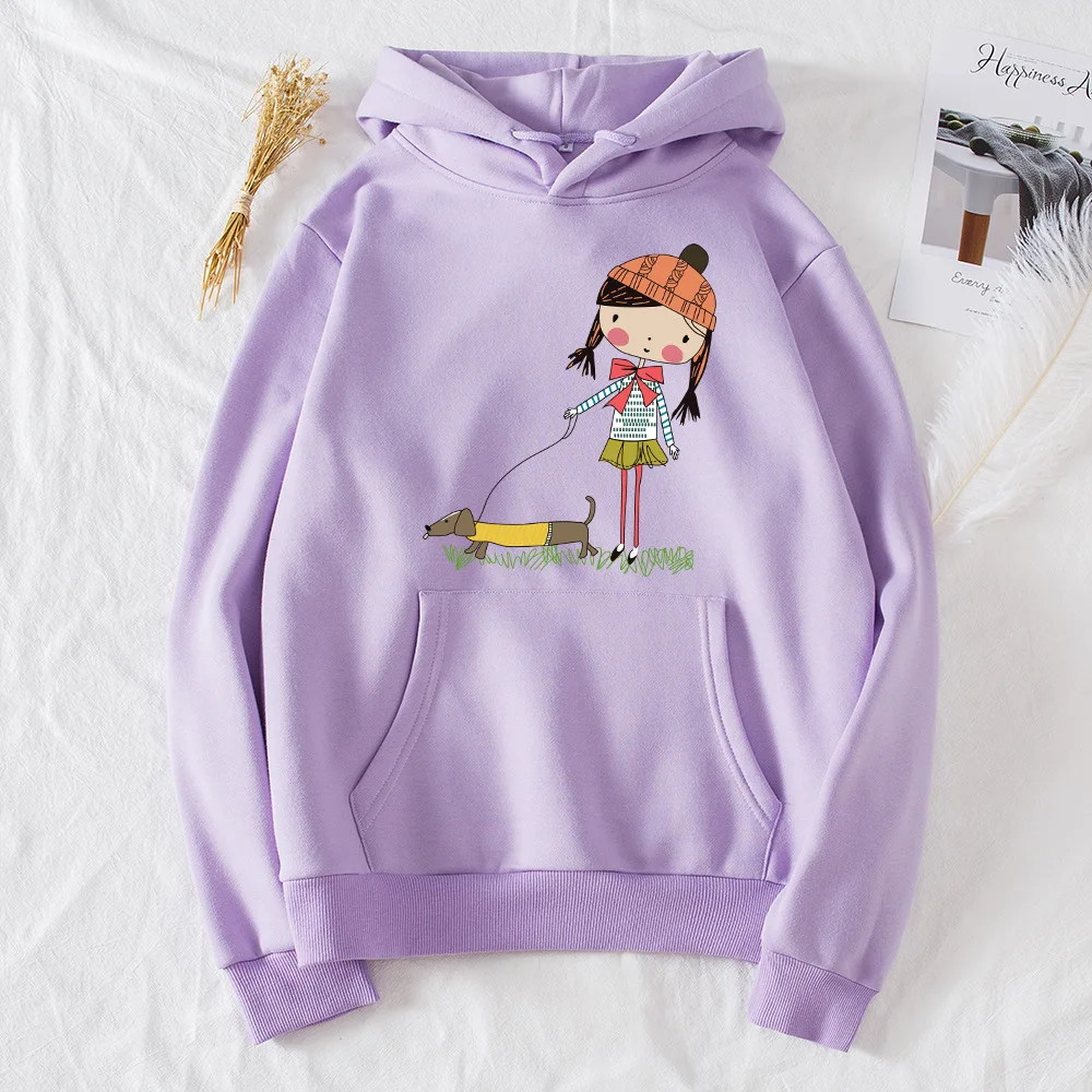 Winter Sweatshirt Fleece Hooded Women Hoodies Girl Print Loose Oversized Pullovers Casual Female Warm Jacket Harajuku
Winter Sweatshirt Fleece Hooded Women Hoodies Girl Print Loose Oversized Pullovers Casual Female Warm Jacket Harajuku