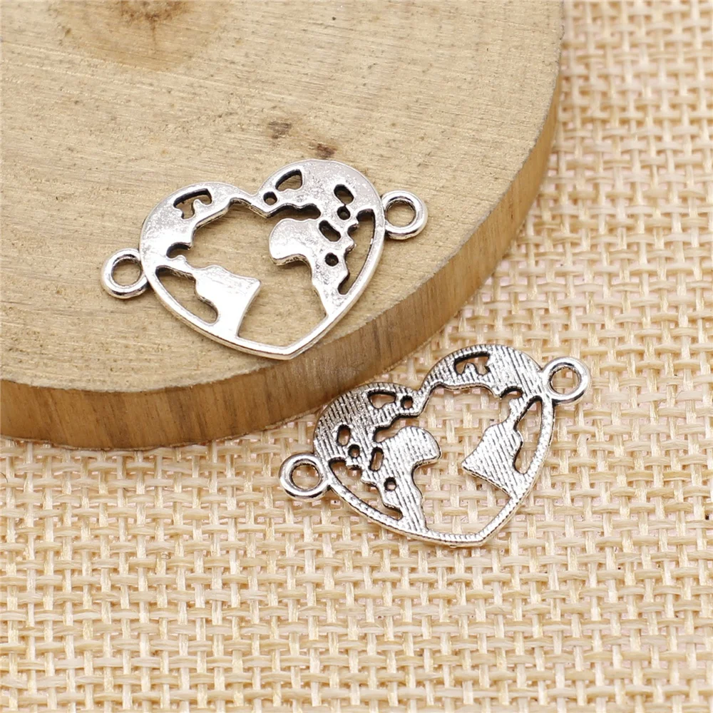 free shipping 72pcs 15x24mm antique silver Love map connector charms diy retro jewelry fit Earring keychain hair card pendant 
free shipping 72pcs 15x24mm antique silver Love map connector charms diy retro jewelry fit Earring keychain hair card pendant