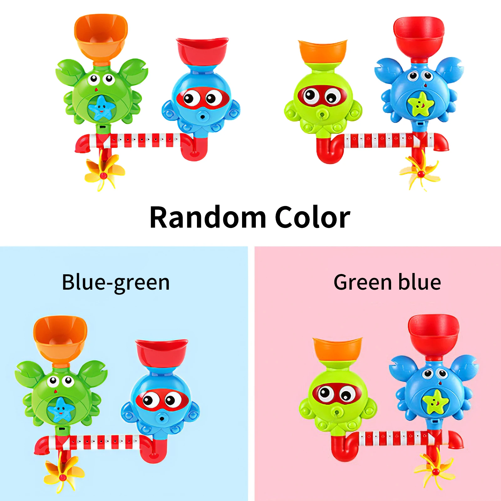 Bath Wall Toy With Suction Cup Kids Bath Toys Bathtub Toys Interactive Baby Water Spray Toys For Children Bathroom Swimming Pool 
Bath Wall Toy With Suction Cup Kids Bath Toys Bathtub Toys Interactive Baby Water Spray Toys For Children Bathroom Swimming Pool