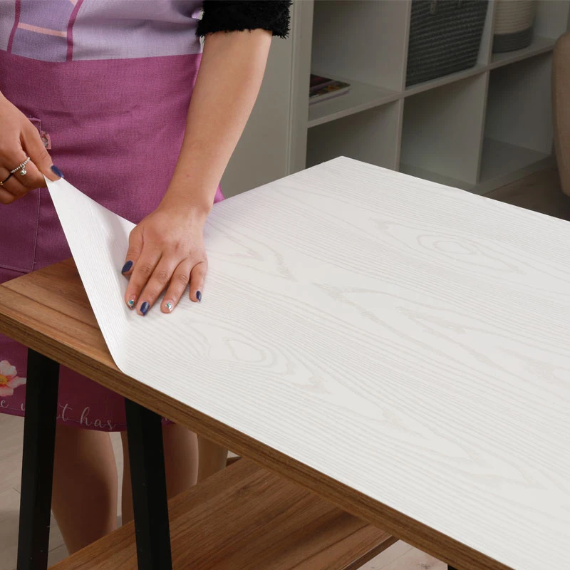 Wokhome White PVC Waterproof Decorative Film Wood Wallpaper Kitchen Cabinet Bedroom Wardrobe Furniture Renovation Stickers
Wokhome White PVC Waterproof Decorative Film Wood Wallpaper Kitchen Cabinet Bedroom Wardrobe Furniture Renovation Stickers