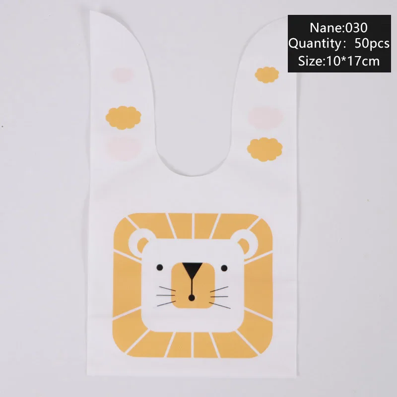 50 pcs Cute Yellow Little Lion Face Orange Cloud Decoration Candy Cookies Long Rabbit Ears Packaging Bag Square Mane Animal Bags
50 pcs Cute Yellow Little Lion Face Orange Cloud Decoration Candy Cookies Long Rabbit Ears Packaging Bag Square Mane Animal Bags