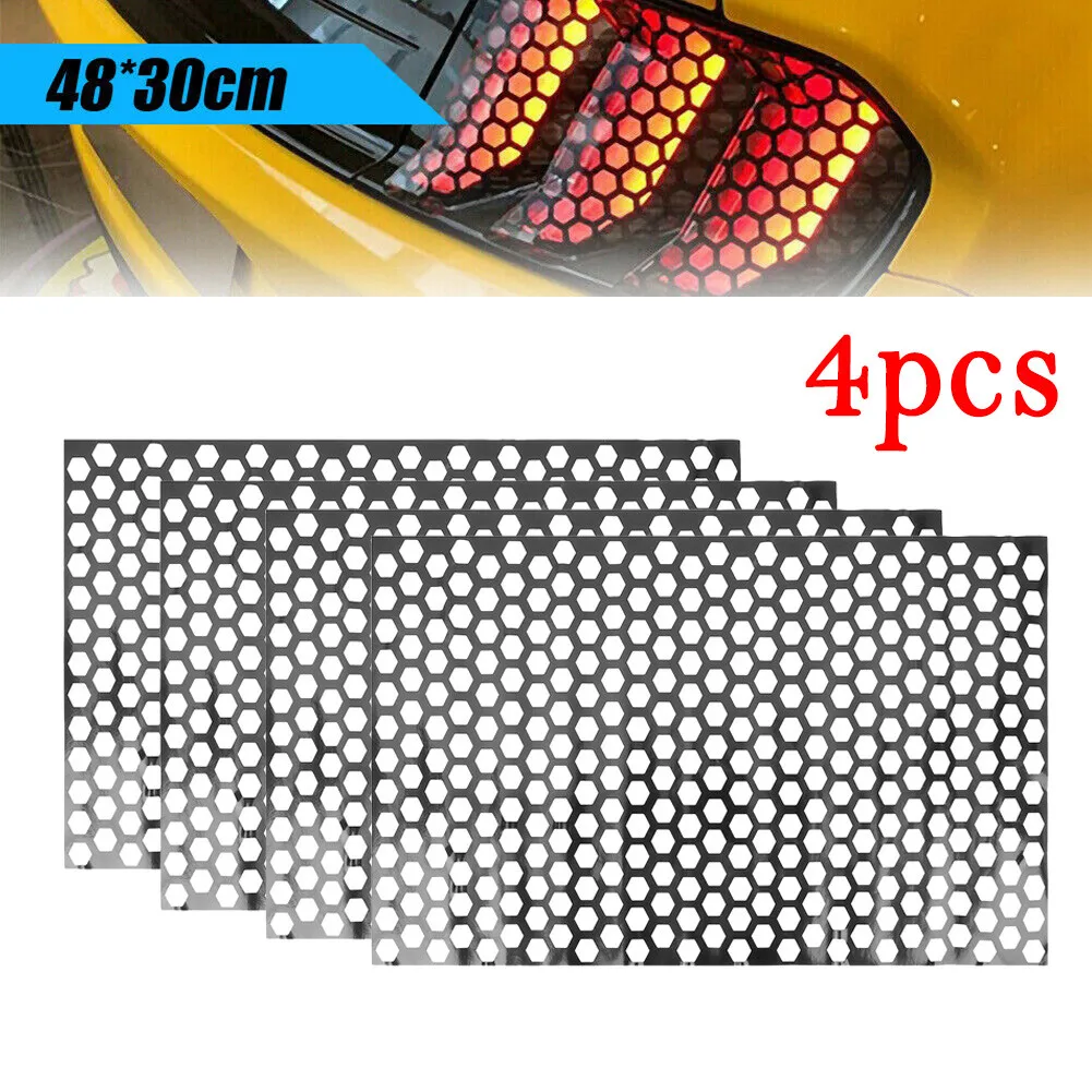 4pcs Universal Car Rear Tail Light Lamp Stickers Honeycomb Type Decal Car Lamp Cover Fashion Label Exterior Led Light Accessorie
4pcs Universal Car Rear Tail Light Lamp Stickers Honeycomb Type Decal Car Lamp Cover Fashion Label Exterior Led Light Accessorie