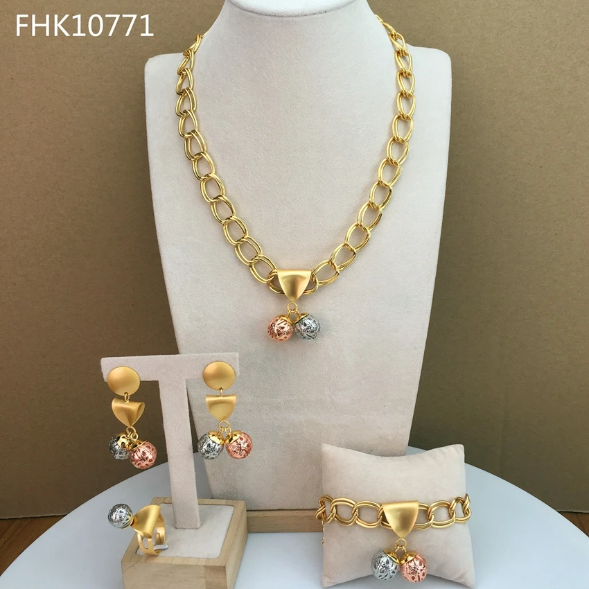 Yuminglai African 24k Gold Plated for Women Wedding gifts Ethiopian Jewelry Sets Dubai Bridal Party Jewellery Set FHK10771
Yuminglai African 24k Gold Plated for Women Wedding gifts Ethiopian Jewelry Sets Dubai Bridal Party Jewellery Set FHK10771