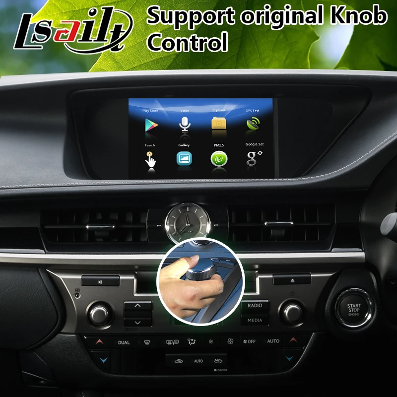 Lsailt Android Video Interface for Lexus ES200 ES250 Knob Control 2014-2018 Year , GPS Navigation Wireless Carplay ES 200
Lsailt Android Video Interface for Lexus ES200 ES250 Knob Control 2014-2018 Year , GPS Navigation Wireless Carplay ES 200