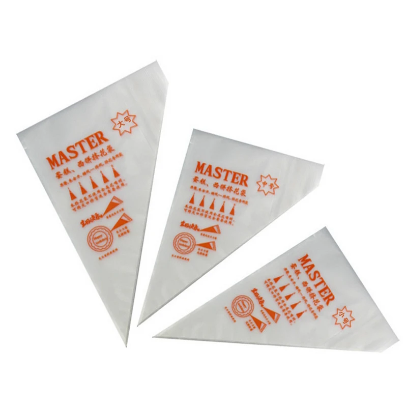 Wholesale 100pcs Size S/M/L Disposable Pastry Bag Cake Pastry Cupcake Icing Fondant Cake Cream Decorating Pastry Tools
Wholesale 100pcs Size S/M/L Disposable Pastry Bag Cake Pastry Cupcake Icing Fondant Cake Cream Decorating Pastry Tools