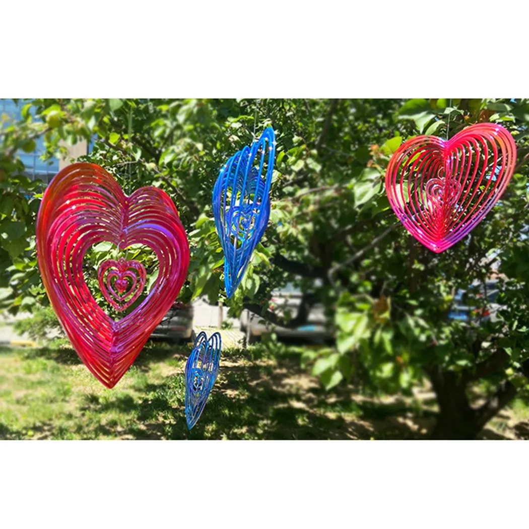 1 X Wind Spinner 20cm*20.5cm Heart Wind Spinner Beating Wind Catcher For Yard Garden Decor Outdoor Hanging In Stock
1 X Wind Spinner 20cm*20.5cm Heart Wind Spinner Beating Wind Catcher For Yard Garden Decor Outdoor Hanging In Stock