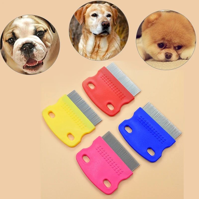Portable Fine Toothed Pet Flea Comb Steel Brush Cat Dog Grooming Combs For Dog Cat Hair Trimmer Brushes Pet Supplies
Portable Fine Toothed Pet Flea Comb Steel Brush Cat Dog Grooming Combs For Dog Cat Hair Trimmer Brushes Pet Supplies