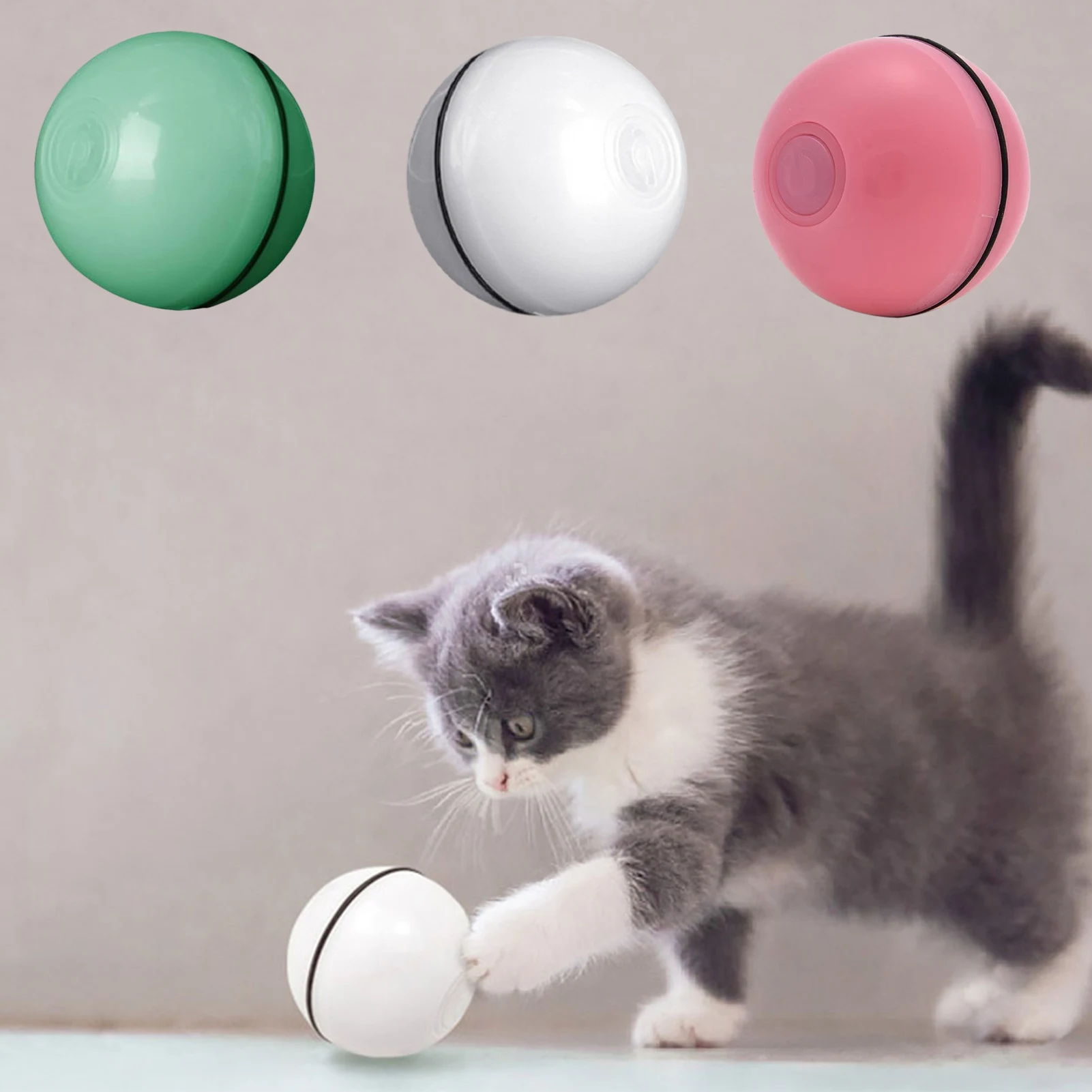 USB Electric Pet Cat Dog Toy Smart Jumping Ball Magic Roller Ball Cat LED Rolling Flash Ball Automatic Rotating Toy For Cat Dog
USB Electric Pet Cat Dog Toy Smart Jumping Ball Magic Roller Ball Cat LED Rolling Flash Ball Automatic Rotating Toy For Cat Dog