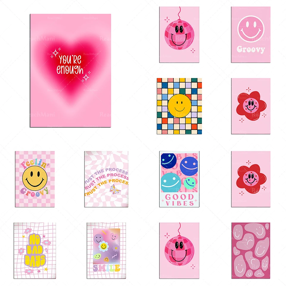 Y2K Smile Print-Colorful 2000s Pastel, 90s Groovy Aesthetics, Retro, Y2K Poster, Positive Positive, Gradient Blur Printing
Y2K Smile Print-Colorful 2000s Pastel, 90s Groovy Aesthetics, Retro, Y2K Poster, Positive Positive, Gradient Blur Printing