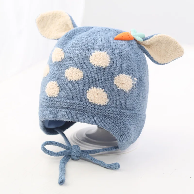 W124 0-20 Month Baby Girl's Hat Autumn and Winter Cotton Woolen Hats Baby Winter Knitting Beanies
W124 0-20 Month Baby Girl's Hat Autumn and Winter Cotton Woolen Hats Baby Winter Knitting Beanies