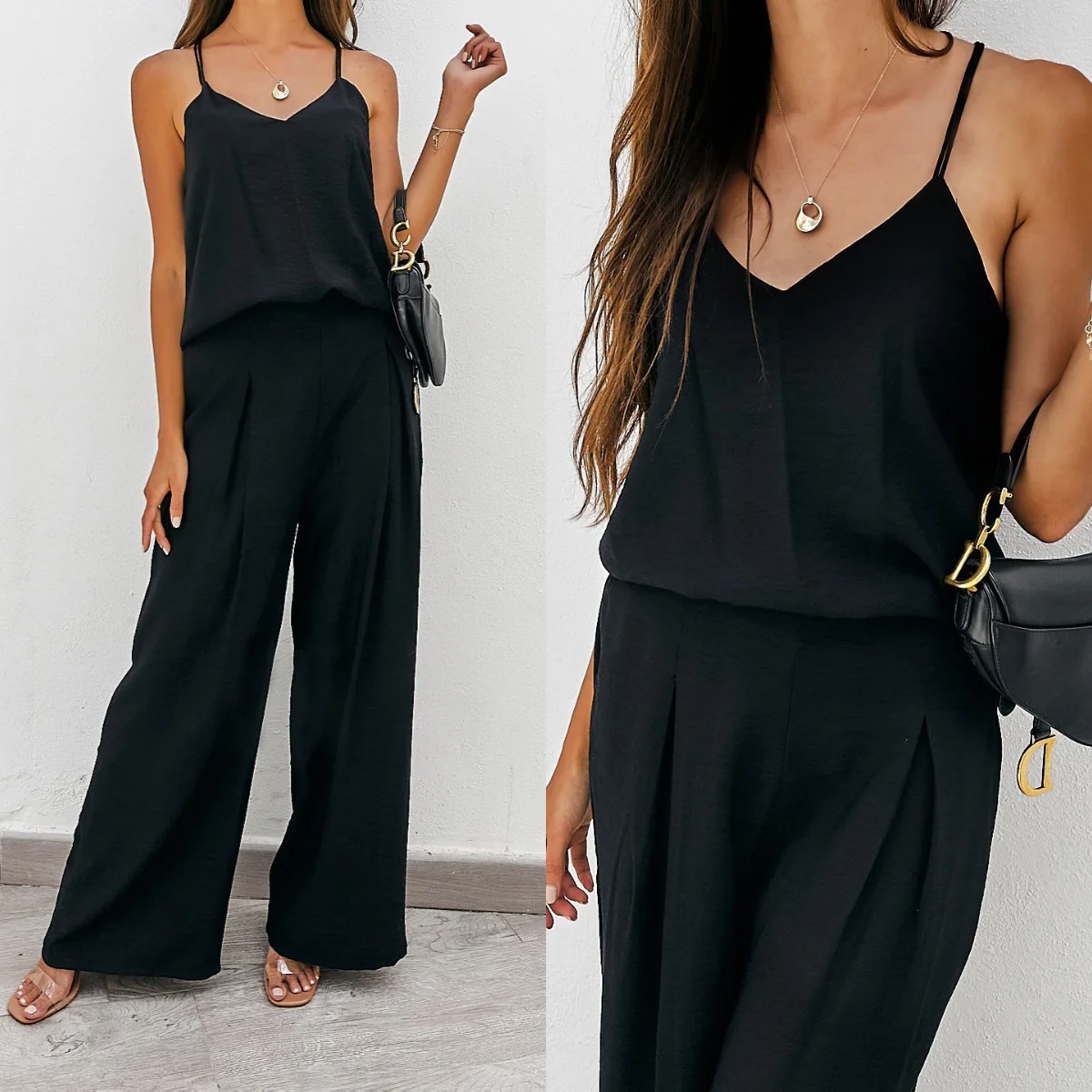 Summer Solid Flare Pants and Tops Two Piece Set Women Casual Backless T Shirts Office Lady Tracksuit Sexy Sets Womens Outfits
Summer Solid Flare Pants and Tops Two Piece Set Women Casual Backless T Shirts Office Lady Tracksuit Sexy Sets Womens Outfits