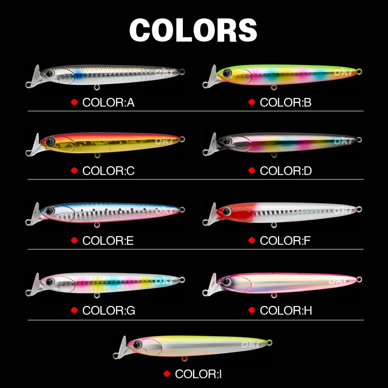 High Quality Sinking Minnow Fishing Lures 22g 95mm Hard Crank bait Wobblers Artificial Floating Jerkbait Trolling Bass Isca Carp
High Quality Sinking Minnow Fishing Lures 22g 95mm Hard Crank bait Wobblers Artificial Floating Jerkbait Trolling Bass Isca Carp
