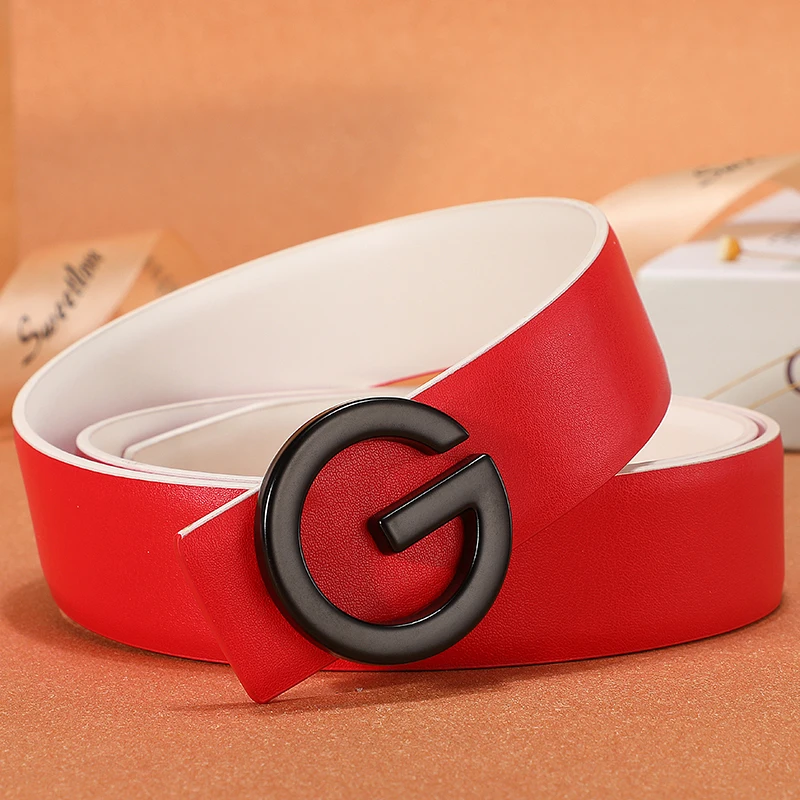 The New Women belt Luxury Designer Fashion Female Jeans Dress belts PU Leather punk Ladies Golden Silver black buckle belt
The New Women belt Luxury Designer Fashion Female Jeans Dress belts PU Leather punk Ladies Golden Silver black buckle belt