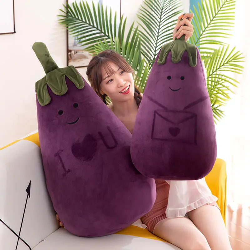 Purple Eggplant Plush Toy, Cute Eggplant Plushie Doll for Kids Stuffed Plush Toys Valentine Birthday Gift
Purple Eggplant Plush Toy, Cute Eggplant Plushie Doll for Kids Stuffed Plush Toys Valentine Birthday Gift