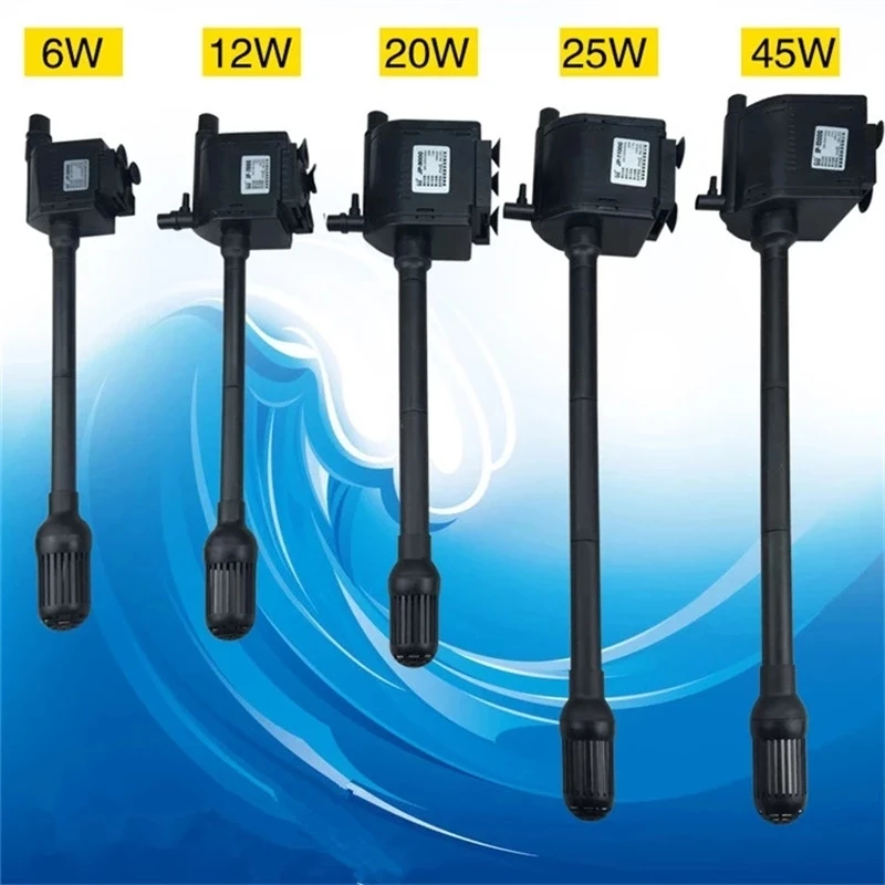 Sunsun 6W 12W 20W 25W Multi-Function Aquarium Submersible Pump Fish Tank Oxygen Water Pump Powerhead 650L/H 1200L/H 1 order
Sunsun 6W 12W 20W 25W Multi-Function Aquarium Submersible Pump Fish Tank Oxygen Water Pump Powerhead 650L/H 1200L/H 1 order