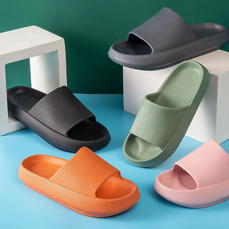 Pillow Slides Slippers Comfy Shoes Non-slip Bathroom Home shoesThicked Bottom Slippers Slides Women's sandals Summer Flip flops
Pillow Slides Slippers Comfy Shoes Non-slip Bathroom Home shoesThicked Bottom Slippers Slides Women's sandals Summer Flip flops