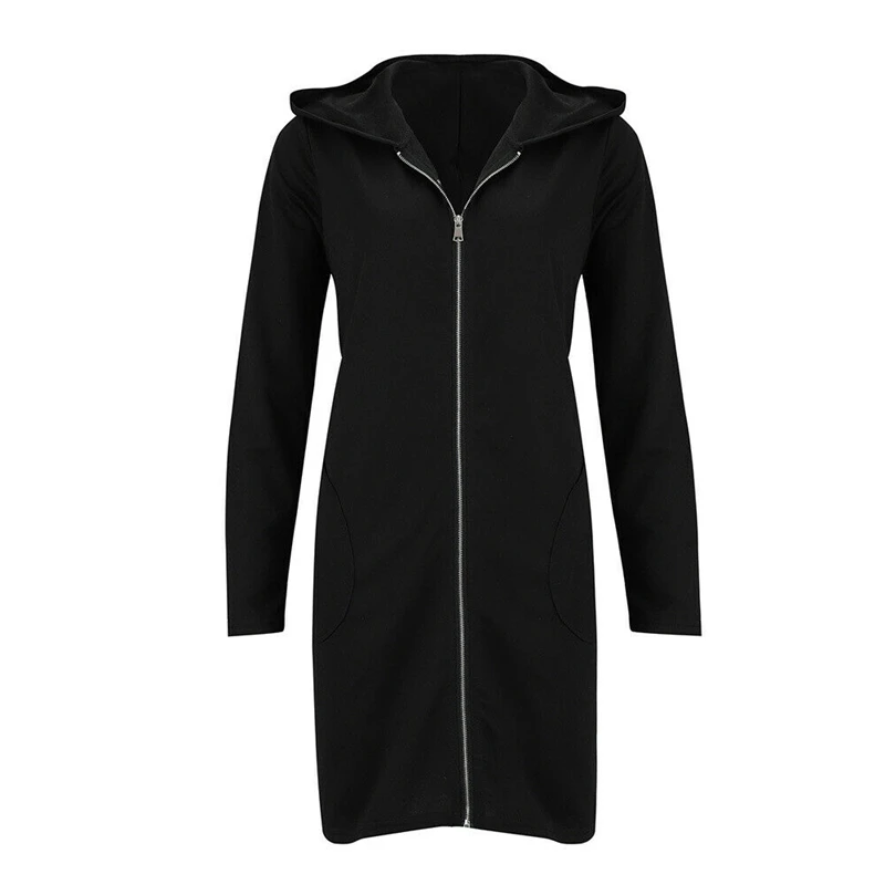 2019 New Women Jackets Coat Black Long Zipper Femme Slim Casual Outerwear Coats Long Sleeve Basic Jackets Streetwear
2019 New Women Jackets Coat Black Long Zipper Femme Slim Casual Outerwear Coats Long Sleeve Basic Jackets Streetwear