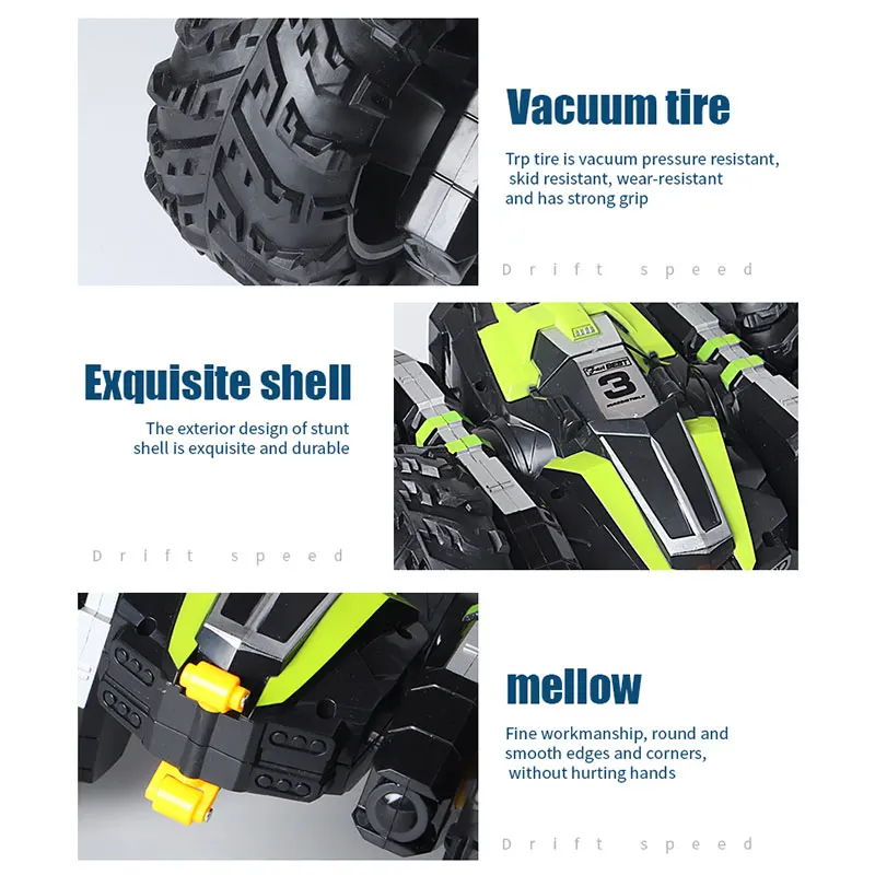 Hot New Rc Cars Tracked Drift 360 Degree Tilt Boy Toy Double-Sided Stunt Climbing Car 2.4G Remote Control Off-Road Vehicle
Hot New Rc Cars Tracked Drift 360 Degree Tilt Boy Toy Double-Sided Stunt Climbing Car 2.4G Remote Control Off-Road Vehicle