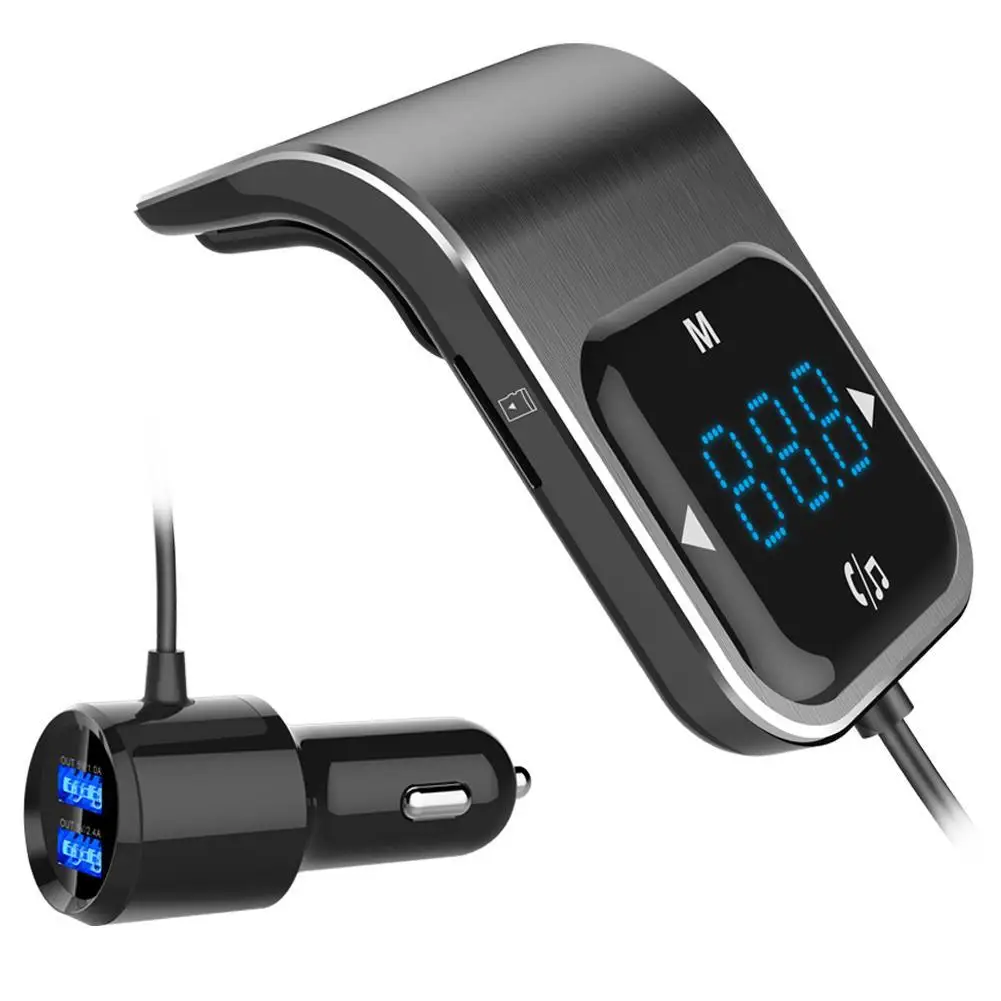 60% Лидер продаж!! Автомобильный Bluetooth MP3-плеер, Цифровое зарядное устройство для телефона с двумя USB-портами
60% Лидер продаж!! Автомобильный Bluetooth MP3-плеер, Цифровое зарядное устройство для телефона с двумя USB-портами