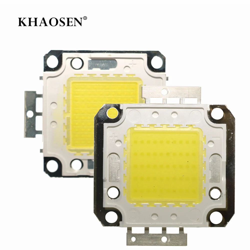 Светодиодный COB Чип Квадратные бусины 10 Вт 20 30 50 70 100 Высокая яркость Smart IC DC 12 В 36
