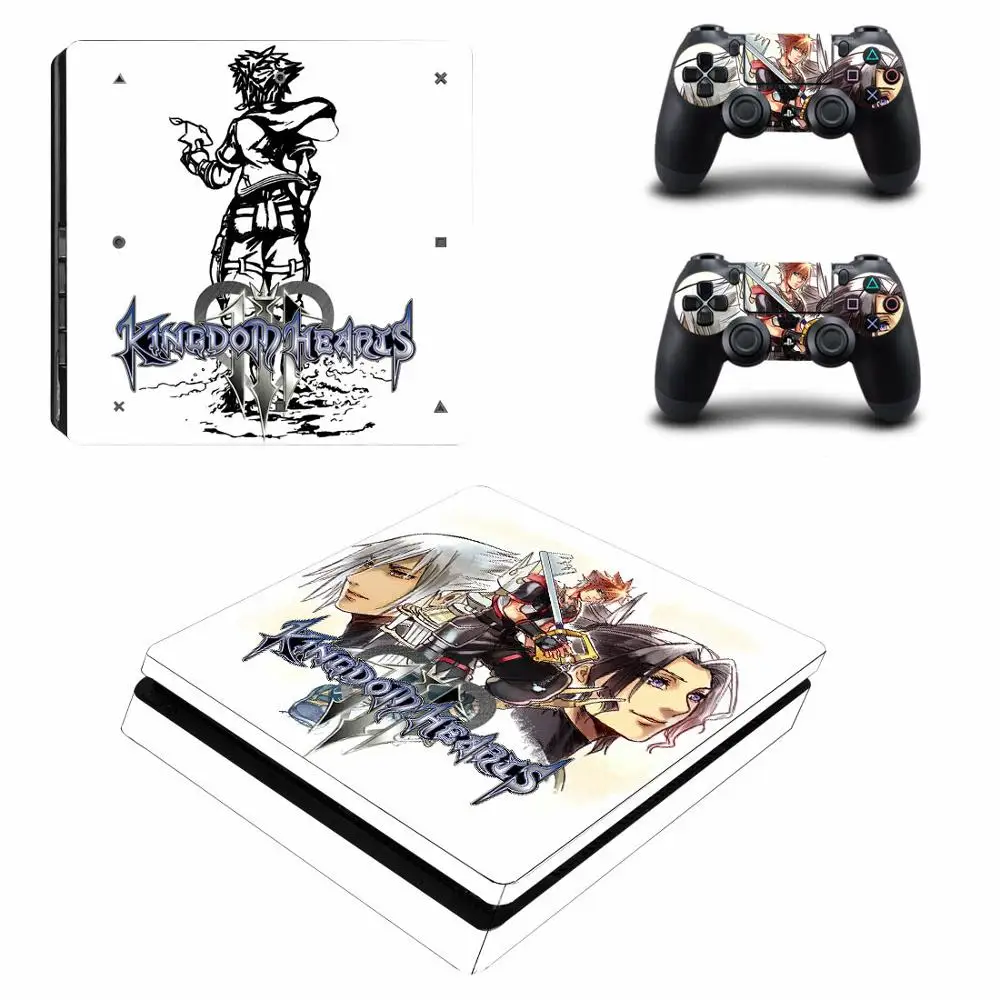 Тонкая наклейка Kingdom Hearts PS4 s Play station 4 для PlayStation тонкая Виниловая консоли и