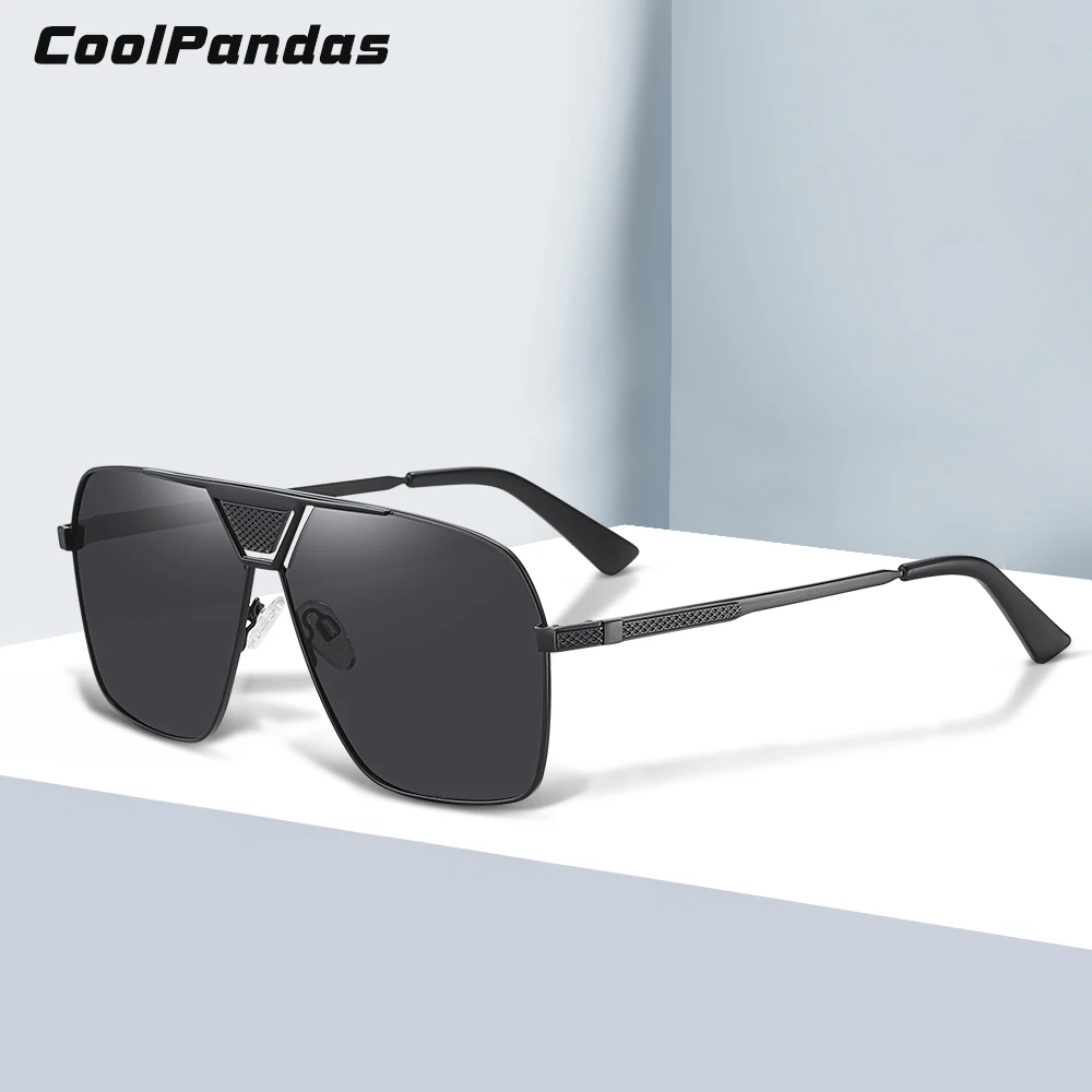 Солнцезащитные очки мужские и женские CoolPandas, квадратные солнцезащитные очки большого размера с поляризацией, для вождения, UV400
Солнцезащитные очки мужские и женские CoolPandas, квадратные солнцезащитные очки большого размера с поляризацией, для вождения, UV400
