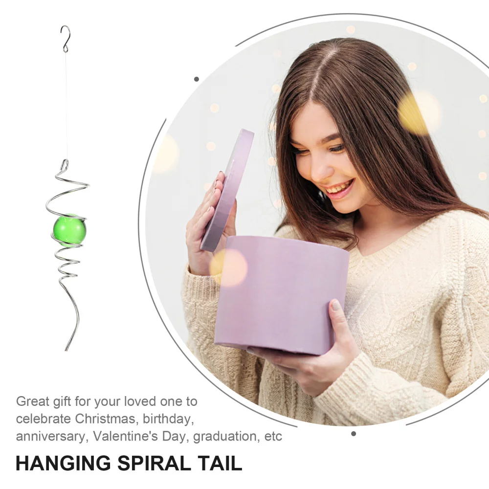 Wind Spiral Tail Gazing Unique Gift Hanging Decor for Home Garden
Wind Spiral Tail Gazing Unique Gift Hanging Decor for Home Garden