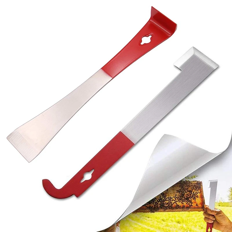 2 Pack Stainless Steel Bee Hive Scraper Tool Bee Hive Frame Lifter and Scraper for Beekeepers Supplies Beekeeping Equipment, 2 T
2 Pack Stainless Steel Bee Hive Scraper Tool Bee Hive Frame Lifter and Scraper for Beekeepers Supplies Beekeeping Equipment, 2 T