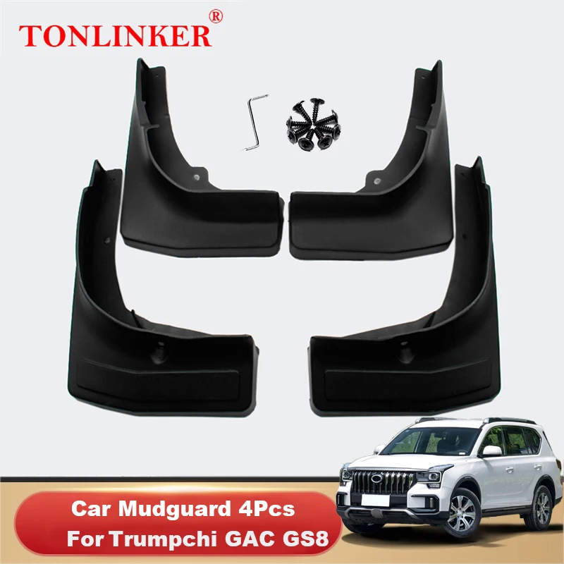 Car Mudguard For Trumpchi GAC GS8 2017-2019 2020 2021 Front Rear Mud Flaps Splash Guards Semi-Rigid ABS Platic Mudflaps 4Pcs Set
Car Mudguard For Trumpchi GAC GS8 2017-2019 2020 2021 Front Rear Mud Flaps Splash Guards Semi-Rigid ABS Platic Mudflaps 4Pcs Set