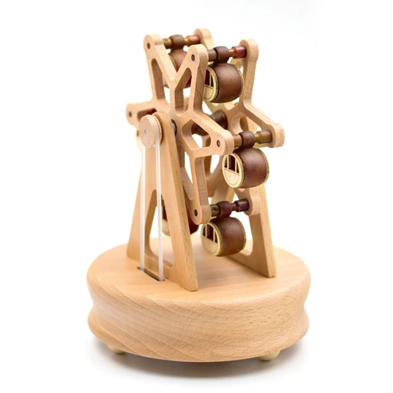 Ferris Wheel Carousel Wooden Music Box Wind Up Toy Gift for Children Girl Women In Stock
Ferris Wheel Carousel Wooden Music Box Wind Up Toy Gift for Children Girl Women In Stock
