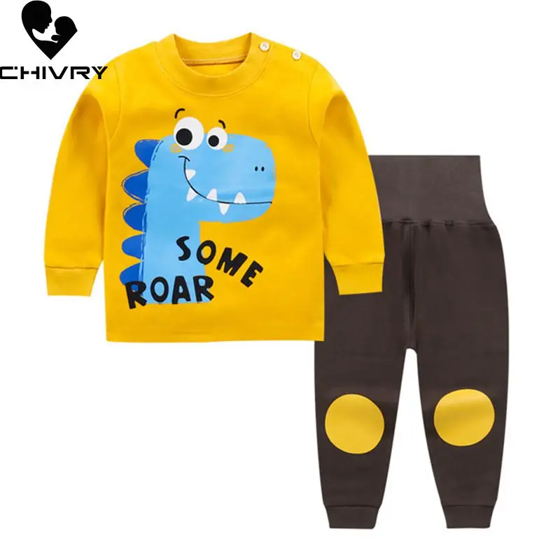 New 2020 Kids Boys Girls Pajama Sets Cartoon Long Sleeve O-Neck T-Shirt Tops with Pants Toddler Baby Autumn Sleeping Clothes Set
New 2020 Kids Boys Girls Pajama Sets Cartoon Long Sleeve O-Neck T-Shirt Tops with Pants Toddler Baby Autumn Sleeping Clothes Set