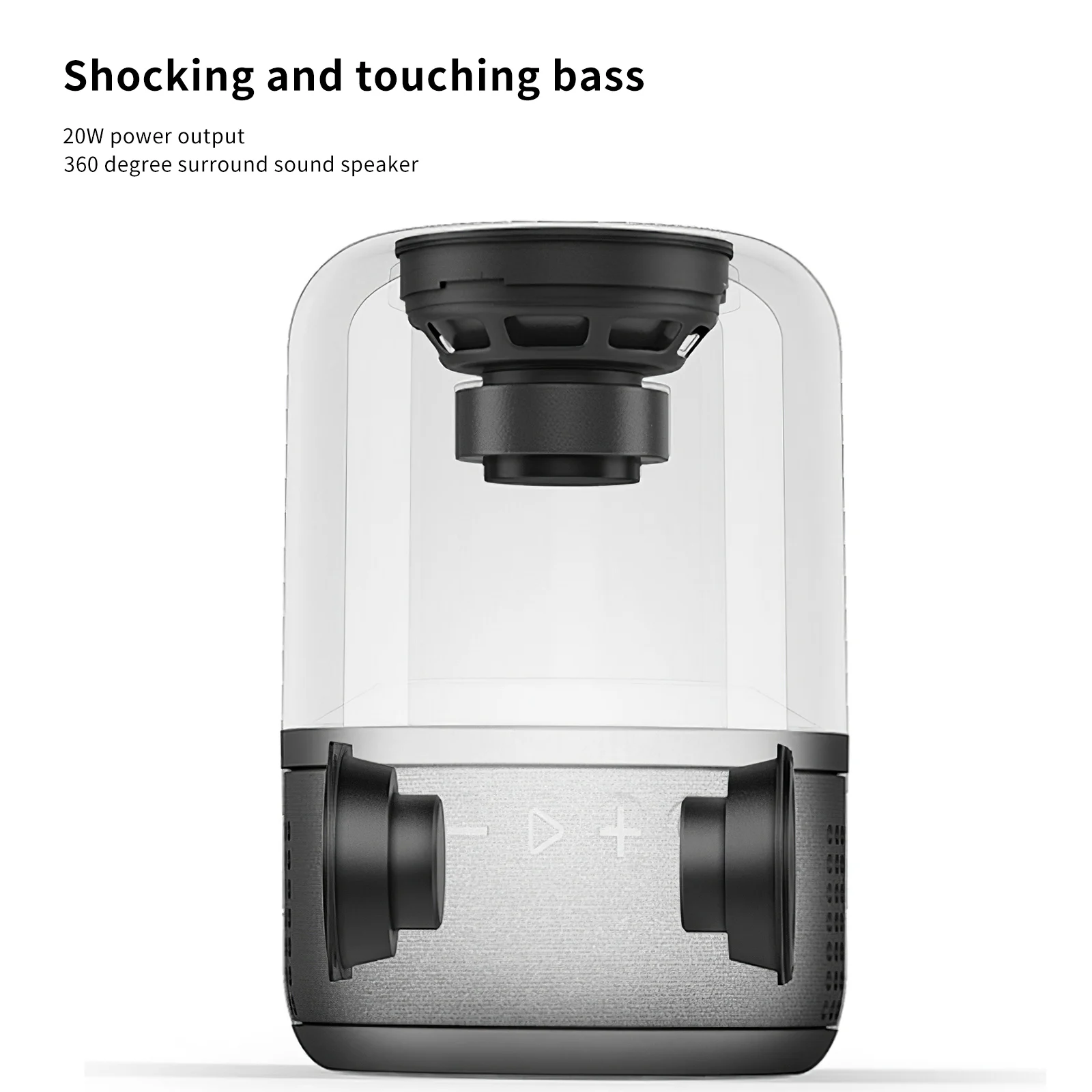 Bluetooth Speaker Portable Wireless Speaker Sound System 3D Stereo Music Surround Soundbar AUX/TF Connection Night Light Speaker
Bluetooth Speaker Portable Wireless Speaker Sound System 3D Stereo Music Surround Soundbar AUX/TF Connection Night Light Speaker