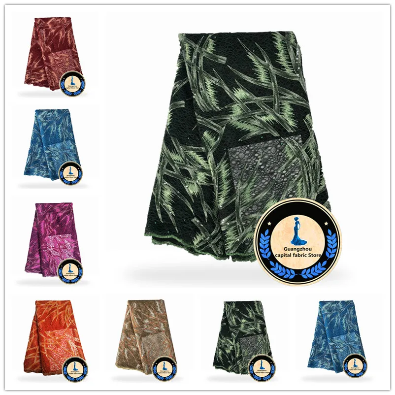 SUNNY 2019 New Bride Nigeria lace fabric African tulle lace Embroidery sequins fabric 5 yards/piece for dress Free shipping 
SUNNY 2019 New Bride Nigeria lace fabric African tulle lace Embroidery sequins fabric 5 yards/piece for dress Free shipping