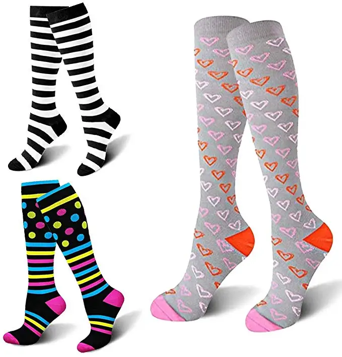 Compression Socks Antifatigue Stockings 15-30 MmHg Fit Running,Nurses,Flight Travel & Maternity Pregnancy-Boost Stamina Socks
Compression Socks Antifatigue Stockings 15-30 MmHg Fit Running,Nurses,Flight Travel & Maternity Pregnancy-Boost Stamina Socks
