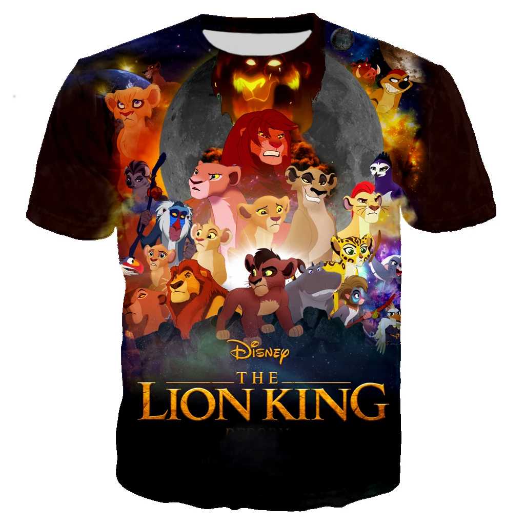 Hipster Cartoon The Lion King t shirt 3D Print tshirt Unisex Casual Streetwear hip hop clothing harajuku Tops Tee hombre 110-6XL
Hipster Cartoon The Lion King t shirt 3D Print tshirt Unisex Casual Streetwear hip hop clothing harajuku Tops Tee hombre 110-6XL