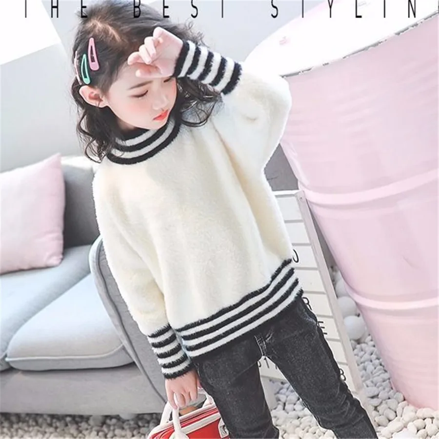 Свитер для маленьких девочек, зимний Повседневный Свободный пуловер в клетку с рисунком, свитер для мальчиков с круглым вырезом и длинным р...
Свитер для маленьких девочек, зимний Повседневный Свободный пуловер в клетку с рисунком, свитер для мальчиков с круглым вырезом и длинным р...