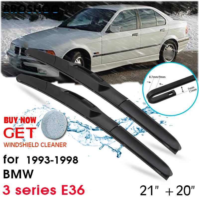 Car Wiper Blade Front Window Windscreen Windshield Wipers Blades J hook Auto Accessories For BMW 3 series E36 21"+20" 1993-1998 
Car Wiper Blade Front Window Windscreen Windshield Wipers Blades J hook Auto Accessories For BMW 3 series E36 21"+20" 1993-1998