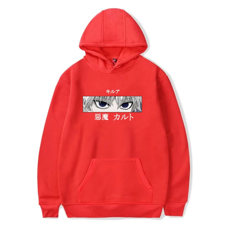Anime Hunter X Hunter Zoldyck Devil Eyes Hoodies Sweatshirts Men/women Pullovers Harajuku Fashion Unisex Streetwear Tops 300
Anime Hunter X Hunter Zoldyck Devil Eyes Hoodies Sweatshirts Men/women Pullovers Harajuku Fashion Unisex Streetwear Tops 300