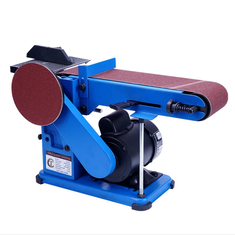 220V Small Abrasive Belt Machine Multi-Function DIY Abrasive Disc Machine Desktop Sharpening Woodworking Metal Grinding Machine
220V Small Abrasive Belt Machine Multi-Function DIY Abrasive Disc Machine Desktop Sharpening Woodworking Metal Grinding Machine