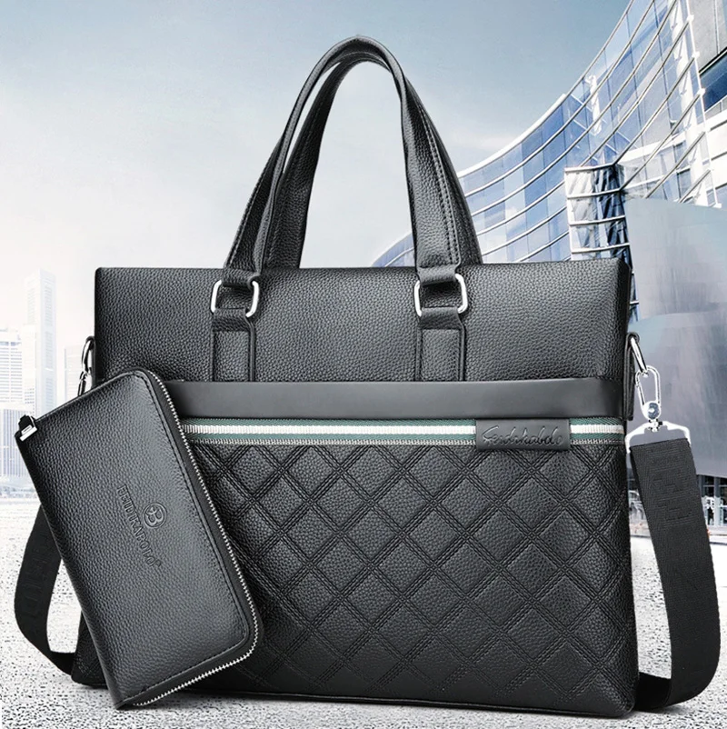 Men Bag Business Computer Handbags Portable Zipper Shoulder 15 Inch Laptop Shoulder Bag Black Waterproof Office Portable Bag
Men Bag Business Computer Handbags Portable Zipper Shoulder 15 Inch Laptop Shoulder Bag Black Waterproof Office Portable Bag