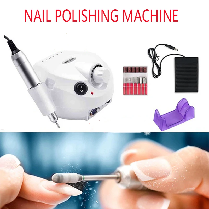 Nail Drill Nail Rig 35000RPM Professional Nail Machine Equipment For Nail Pedicure Kit Electric Nail File Nail Tool With Knife
Nail Drill Nail Rig 35000RPM Professional Nail Machine Equipment For Nail Pedicure Kit Electric Nail File Nail Tool With Knife