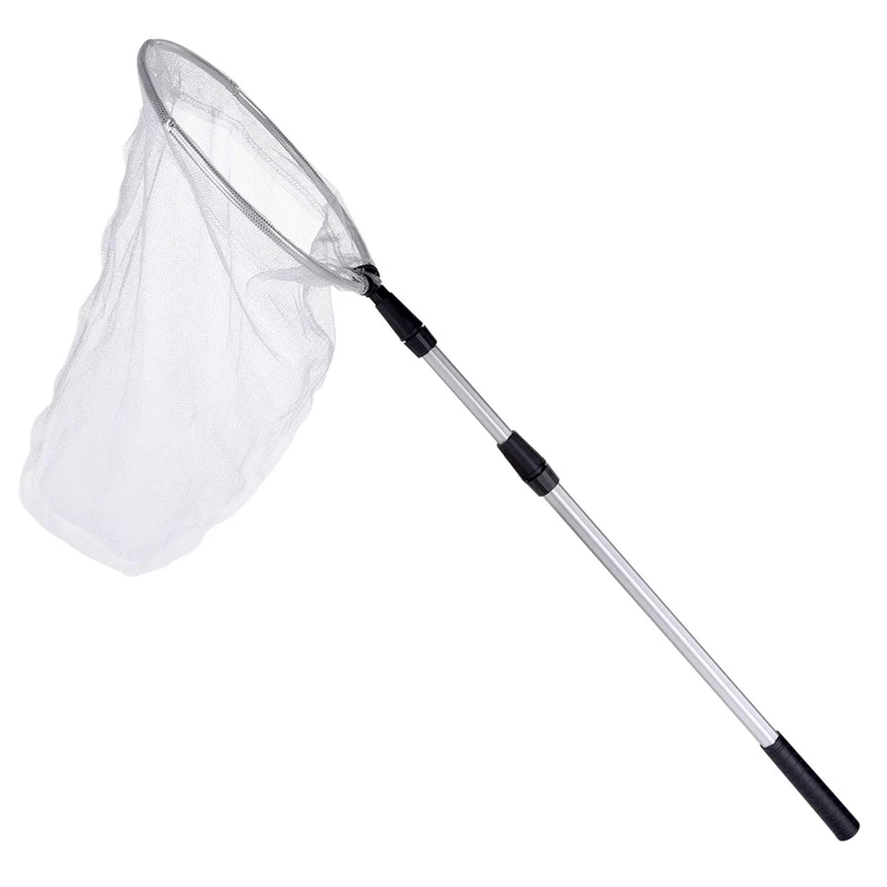 Топ!-сетка Butterfly Catching Net Fish Nylon с телескопической ручкой для взрослых и детей