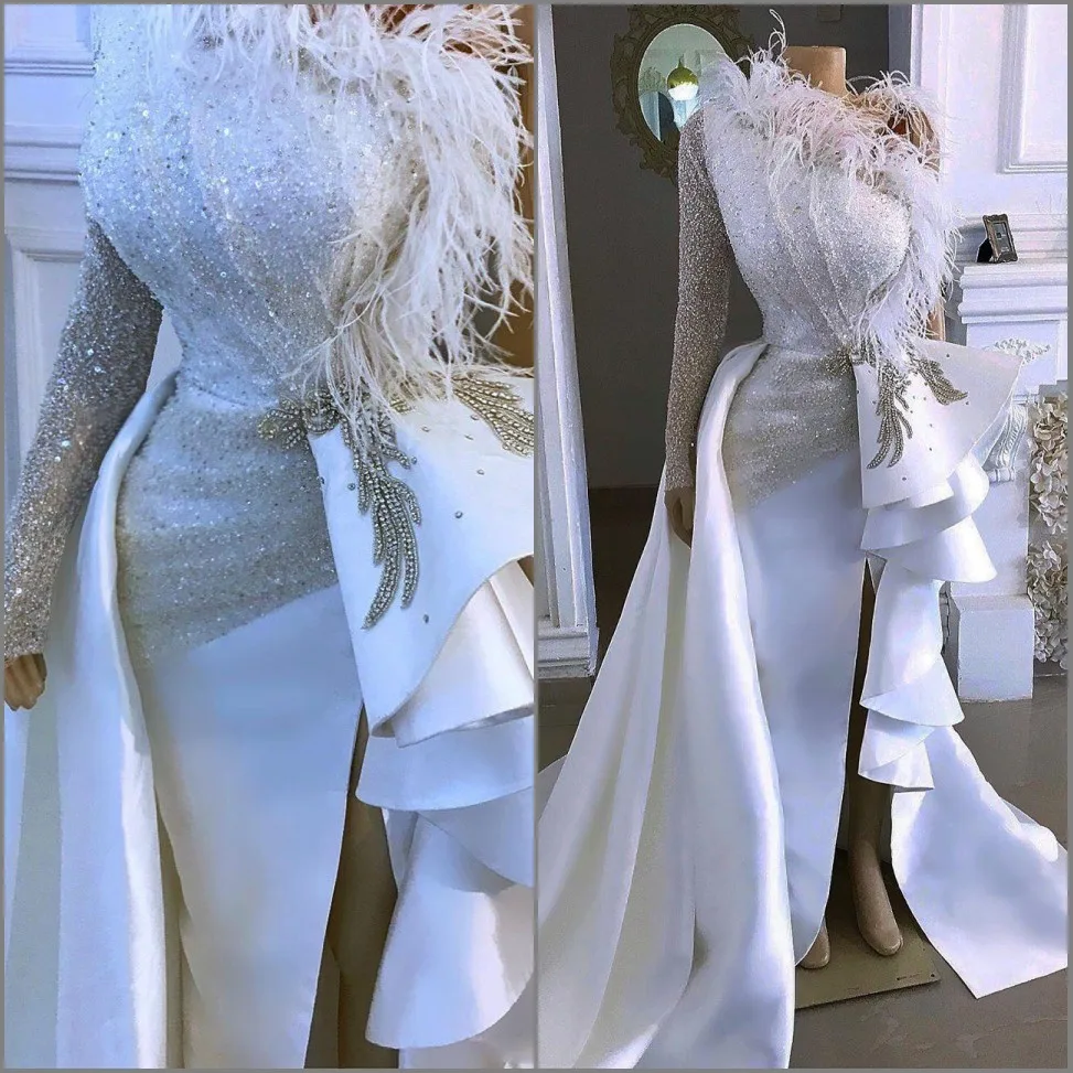 2020 арабское Aso Ebi блестящее Сексуальное Дешевое вечернее платье на одно плечо с кристаллами платья с перьями для выпускного вечера облегающ...
2020 арабское Aso Ebi блестящее Сексуальное Дешевое вечернее платье на одно плечо с кристаллами платья с перьями для выпускного вечера облегающ...